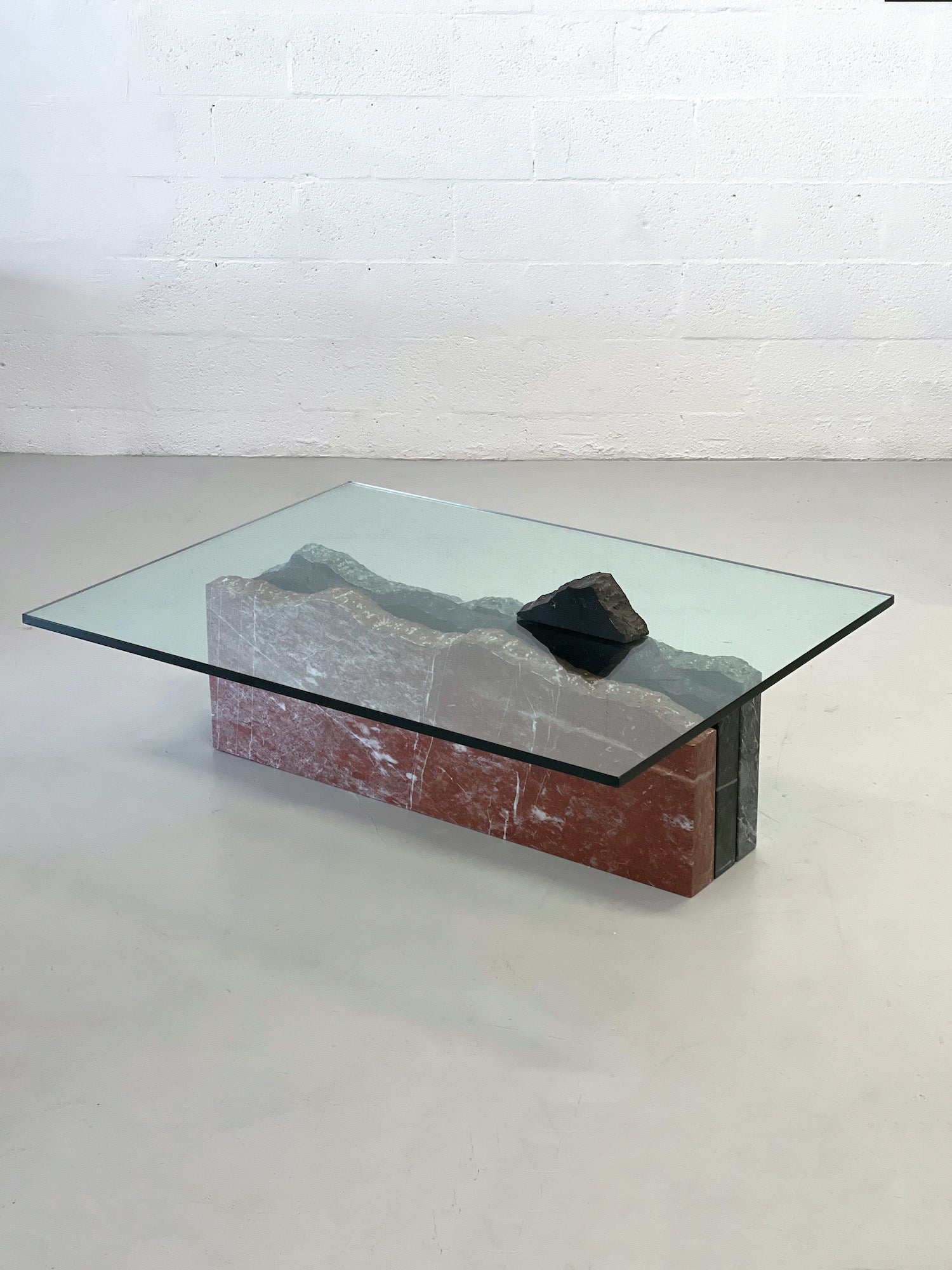 Rare 'Mountain Range' Coffee Table by SITE for Casigliani, 1989
