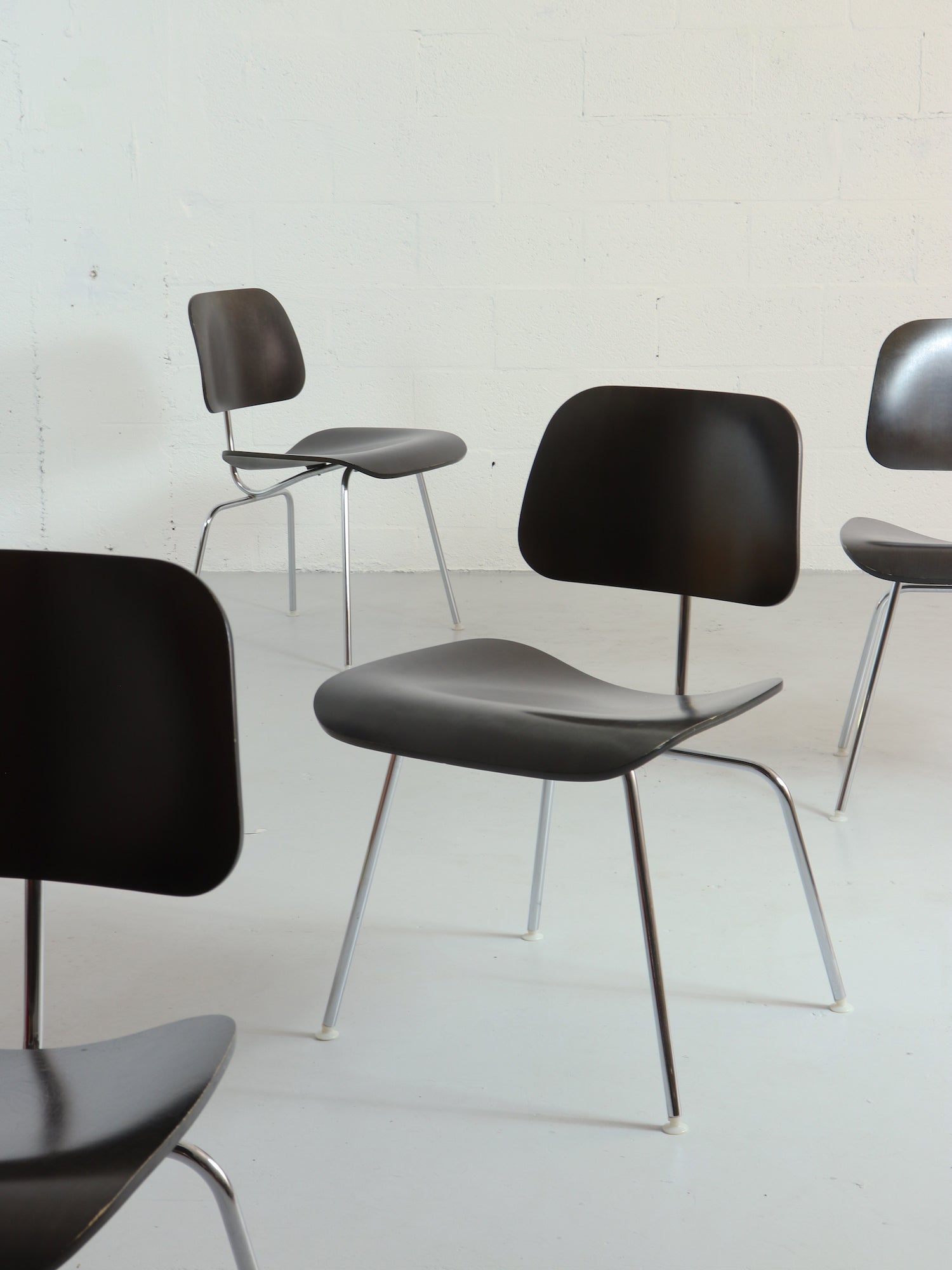 'DCM' Dining Chairs by Charles & Ray Eames for Herman Miller