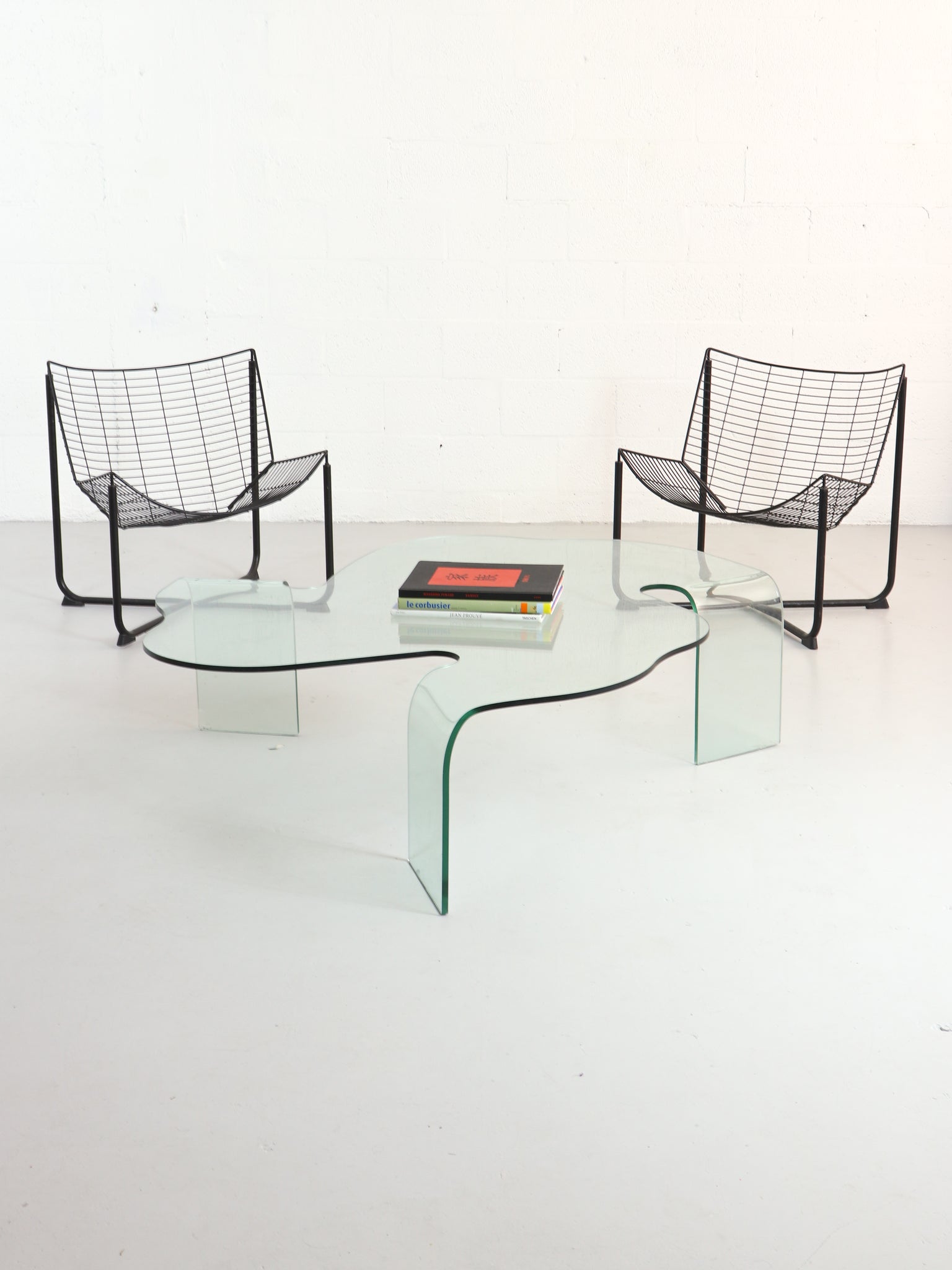 1980s Hans von Klier for Fiam glass coffee table