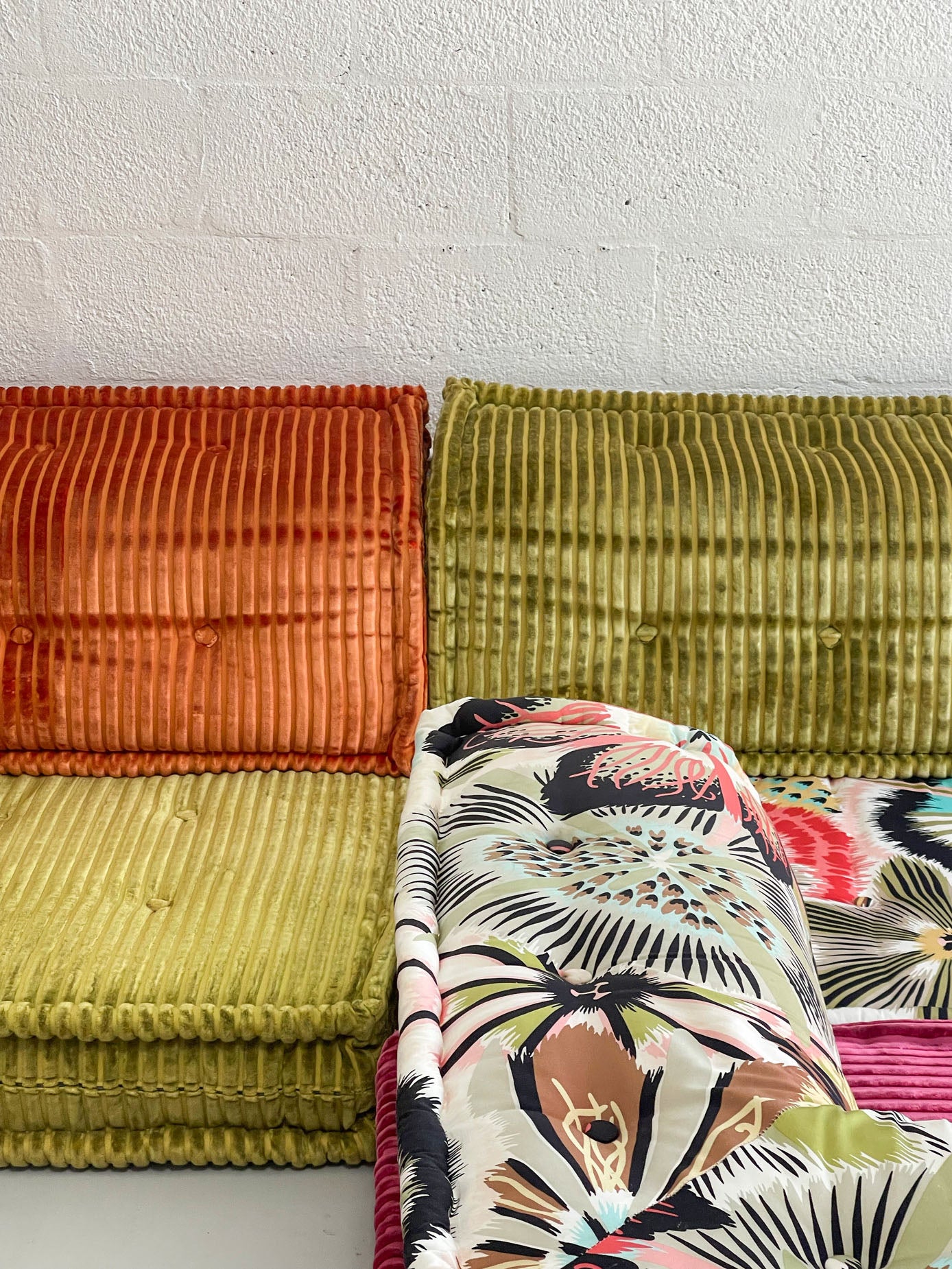11-Piece Missoni 'Mah Jong' Modular Sofa Set by Hans Hopfer