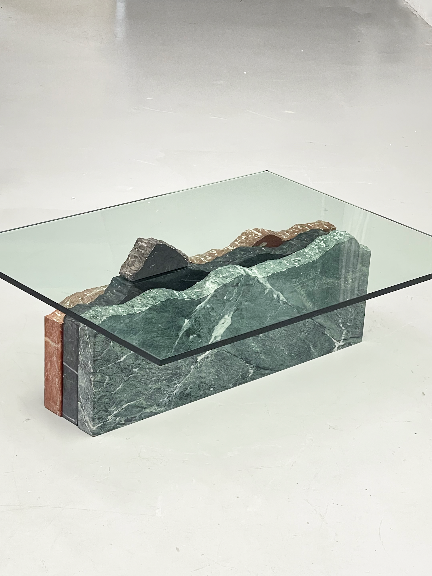 Rare 'Mountain Range' Coffee Table by SITE for Casigliani, 1989
